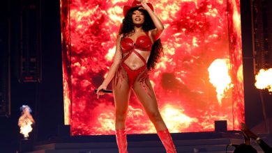 HOUSTON, TEXAS - JUNE 15: Megan Thee Stallion performs during the Hot Girl Summer Tour at Toyota Center on June 15, 2024 in Houston, Texas.  (Photo by Kevin Mazur/Getty Images for Live Nation)