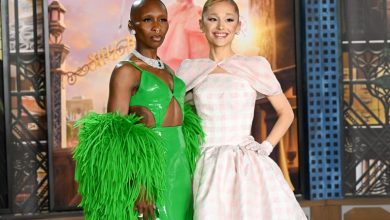 Cynthia Erivo, Ariana Grande at an event for the Wicked movie