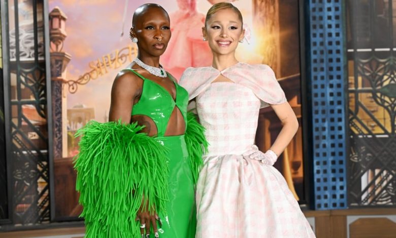 Cynthia Erivo, Ariana Grande at an event for the Wicked movie