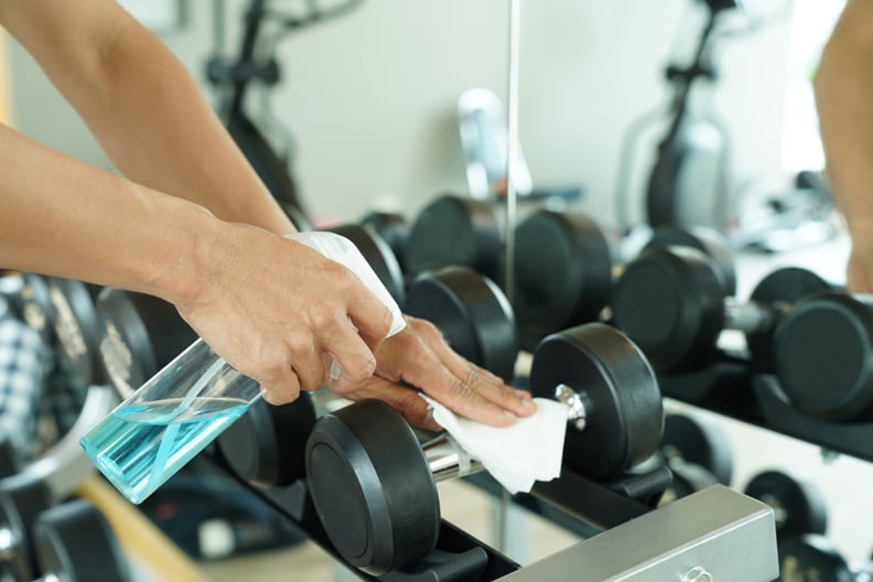 Are gym wipes for exercise equipment effective